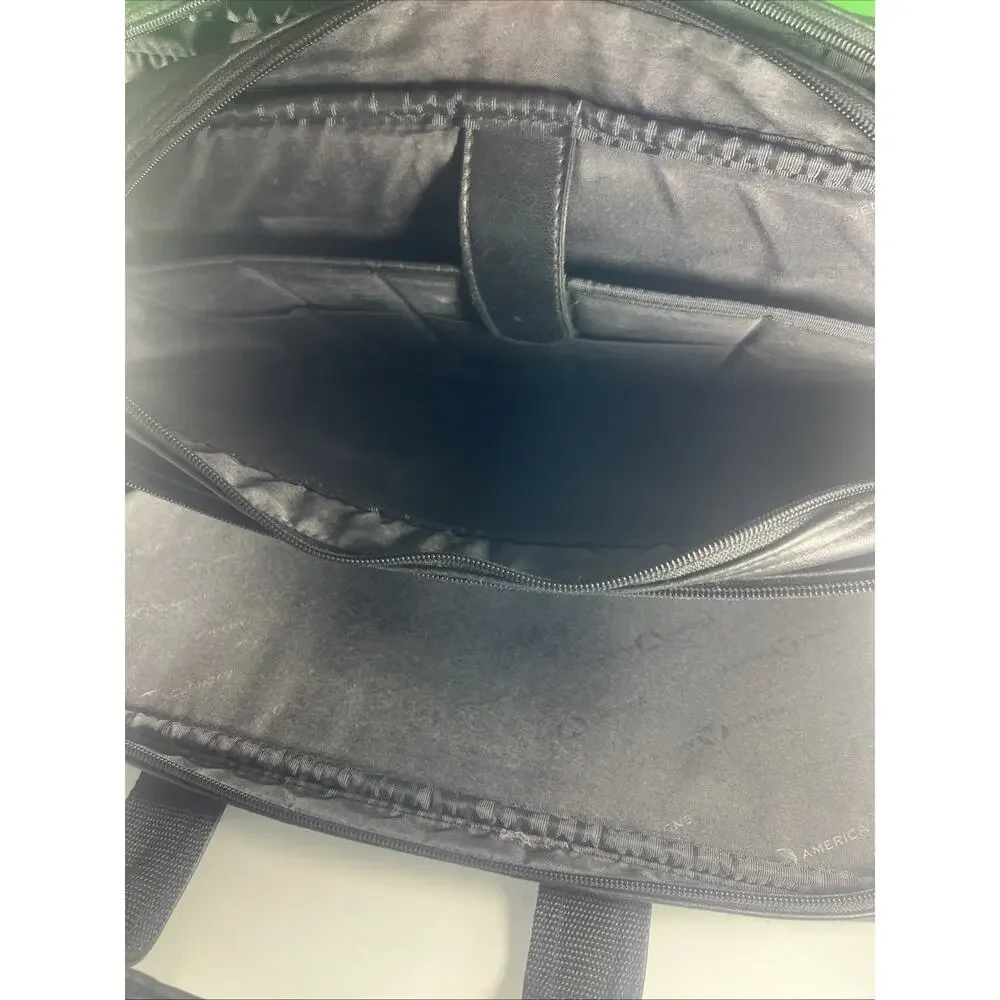 Avenues America: vintage harness leather laptop briefcase